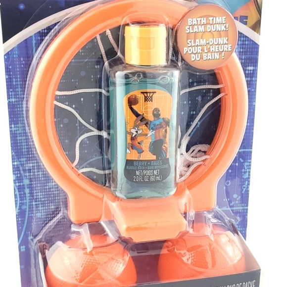 ⭐️3/ $30⭐️ Space Jam Bath Time Slam Dunk Hoop Set Fun Bubble Bath - Picture 6 of 12